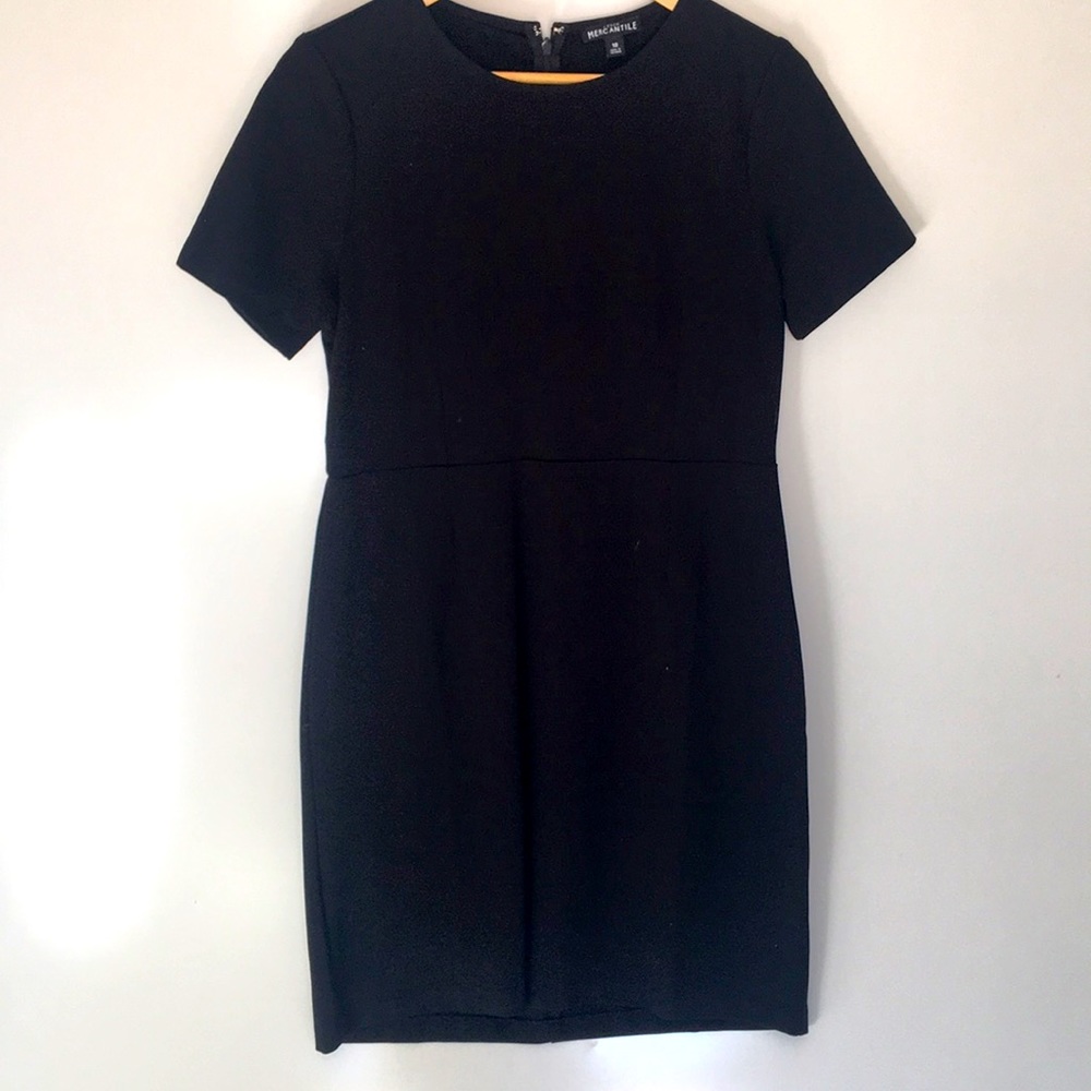 J Crew black dress